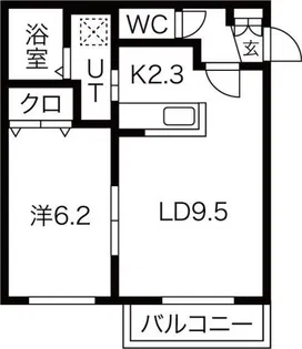 フィーノ本郷通 【2階】の間取り