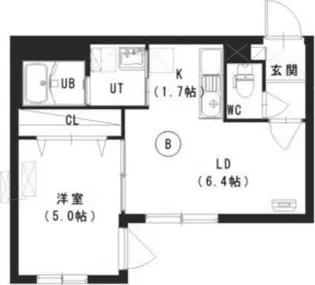 Claro(クラーロ)【2階】の間取り