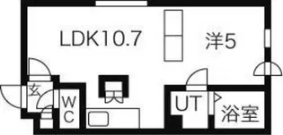 DUE CASA COMODO【3階】の間取り