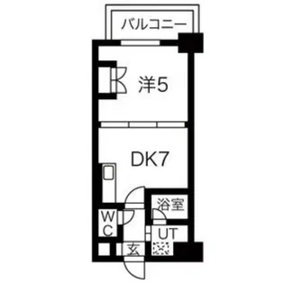 ミルフィオーレ学園前【704号室】の間取り