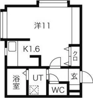 エスパシオファイン【2階】の間取り