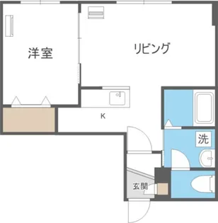 リージェントS札幌【201号室】の間取り