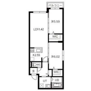 Gato assorti(ガトーアソルティ)【4階】の間取り