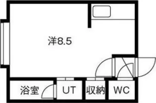ライフコート元町III【101号室】の間取り