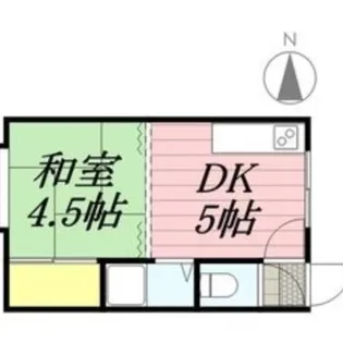 パーク北16条【0007号室】の間取り