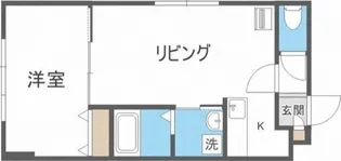 リージェントN札幌【403号室】の間取り