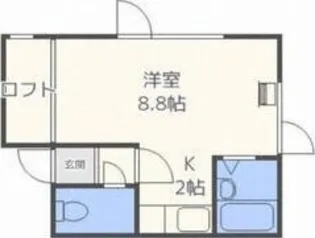 大洋ビバレッジ【2階】の間取り