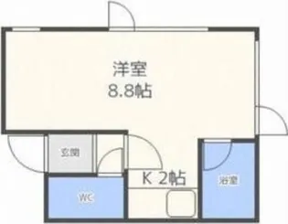 大洋ビバレッジ【4階】の間取り