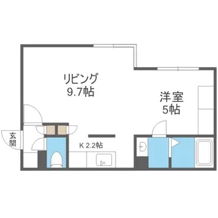 Comfort City【1階】の間取り