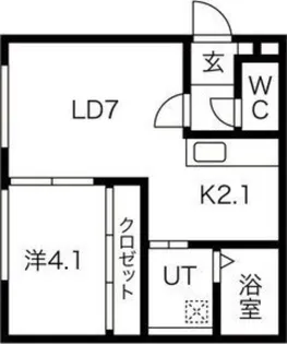 エルヴィータ【2階】の間取り