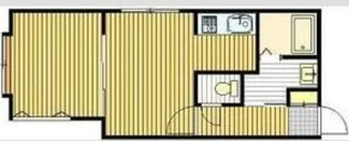 アドラブール元町【206号室】の間取り