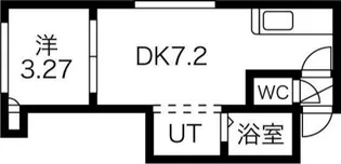 ボヌールN16【3階】の間取り