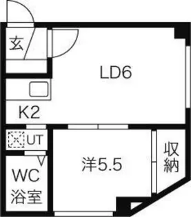 キクショウ88 【401号室】の間取り