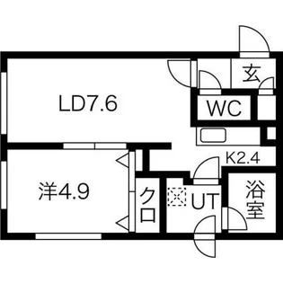 LEMONed N31(レモネードエヌ31)【4階】の間取り
