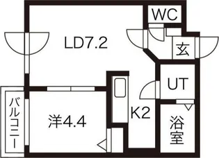 トライフォース12【1階】の間取り