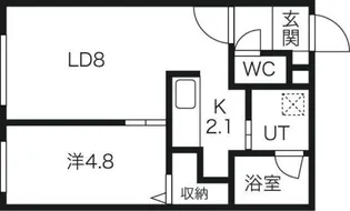 レガーロ【5階】の間取り