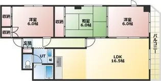 モエレマンション 【302号室】の間取り