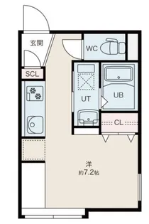 Convient新琴似(コンビエント シンコトニ)【2階】の間取り