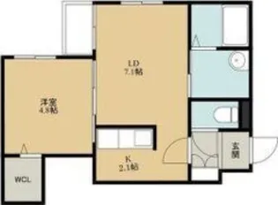 G Legendary(ジーレジェンダリー)【1階】の間取り