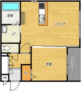 ミエル【303号室】の間取り