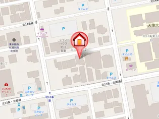 ガレリアN13【3階】の地図