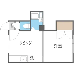 コスモ麻生【2階】の間取り