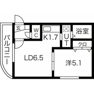 ゴッドステージ【3階】の間取り
