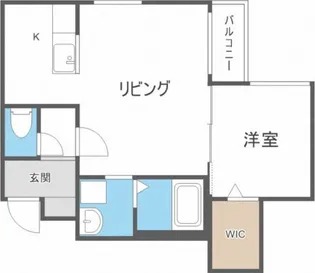 CREA NORTH15B【2階】の間取り