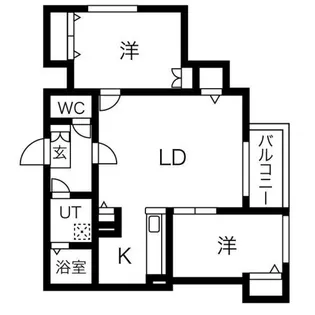 リエタメンテN16【6階】の間取り