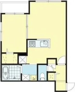 モルティーニ東区役所前【4階】の間取り