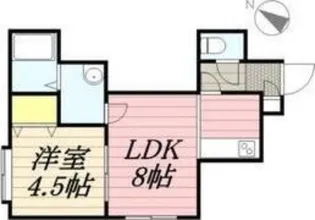 MKコート元町【3階】の間取り