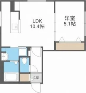 Elysee313 【2階】の間取り