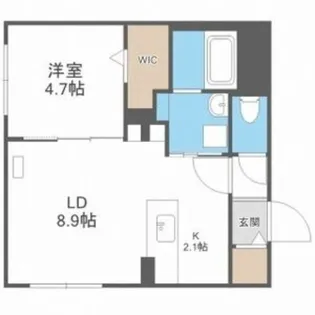 Elysee313 【4階】の間取り