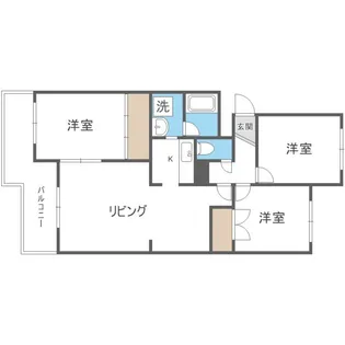 ベルマージュ522【310号室】の間取り