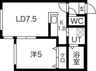 Louis Ⅰ【1階】の間取り
