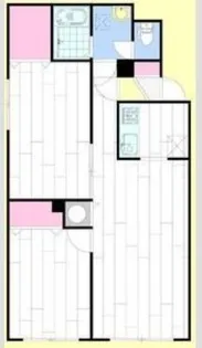 リデーレ元町【202号室】の間取り