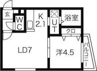 ル・ファールN18【2階】の間取り