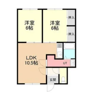 エクセレント36【201号室】の間取り