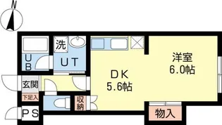 αNEXTエレガンス【2階】の間取り