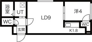 アミティエ【3階】の間取り