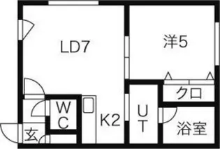 ラ・ガーレ麻生【3階】の間取り