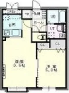 ジュライ麻生【4階】の間取り