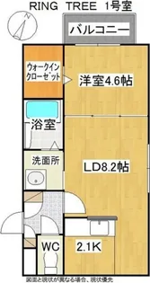 RING TREE(リングツリー)【2階】の間取り