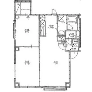 ドルチェ33A【2階】の間取り