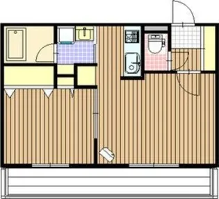 MUSE・N24【405号室】の間取り