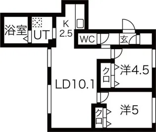 FOLIAGE PLACE 【4階】の間取り