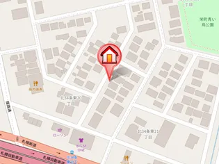 クレールⅡ【1階】の地図