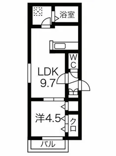 アステールN23【2階】の間取り