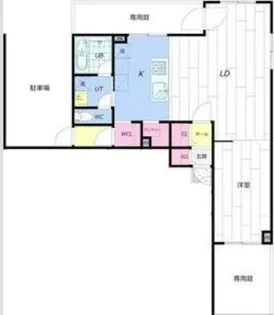 CARRERA N13【1階】の間取り