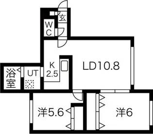 EVA【2階】の間取り